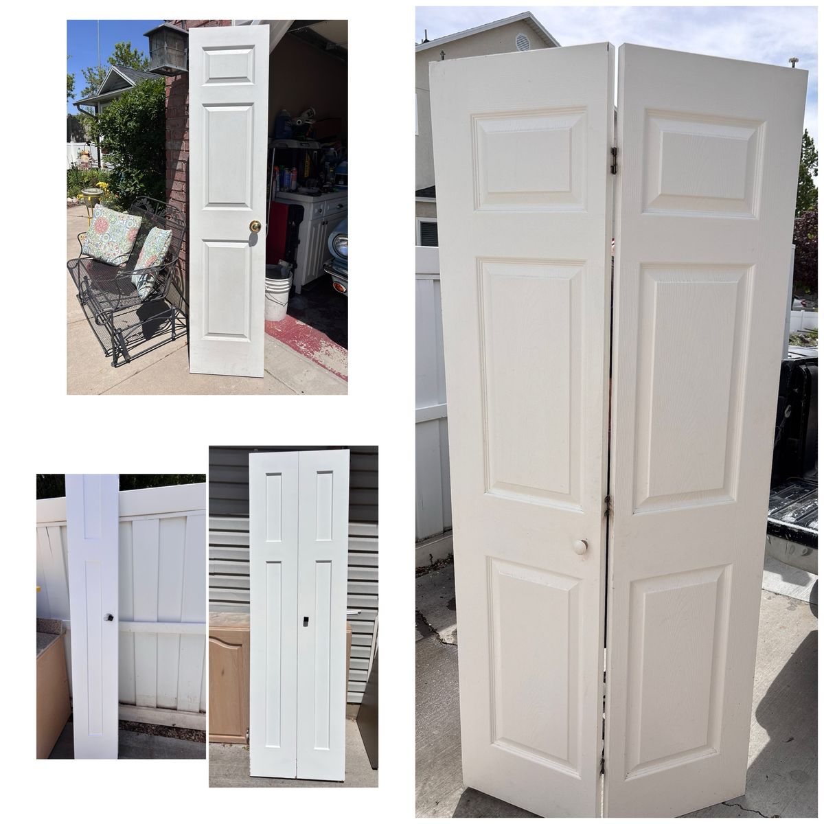 Closet Doors From Remodel Need Gone Soon Shoot Me An Offer. See Description