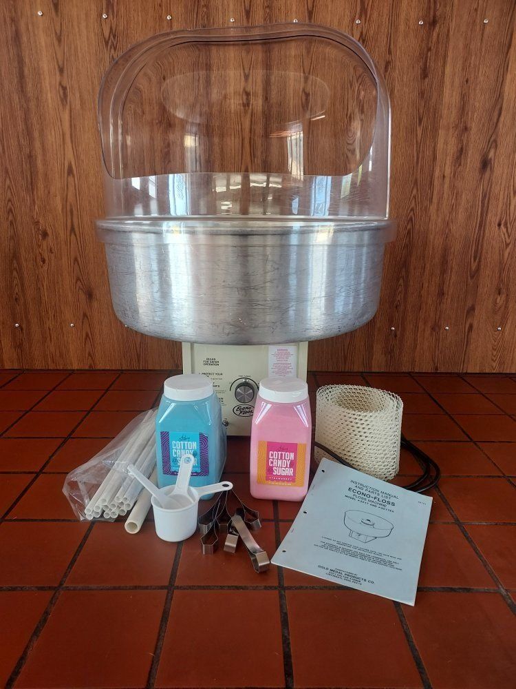 Gold Medal Econo Floss Cotton Candy Machine + Bubble – $950 OBO