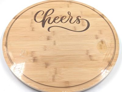 Cheers Wooden 20 Inch Cutting Serving Board