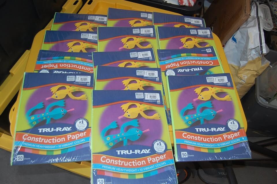 13 PACKAGES CONSTRUCTION PAPER