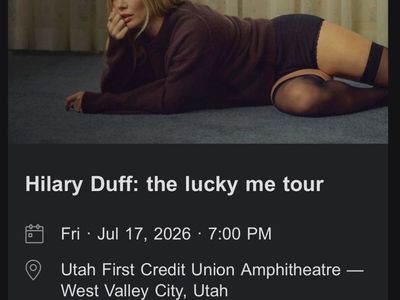 Hilary Duff: The Lucky Me Tour Tickets - July 17, 2026