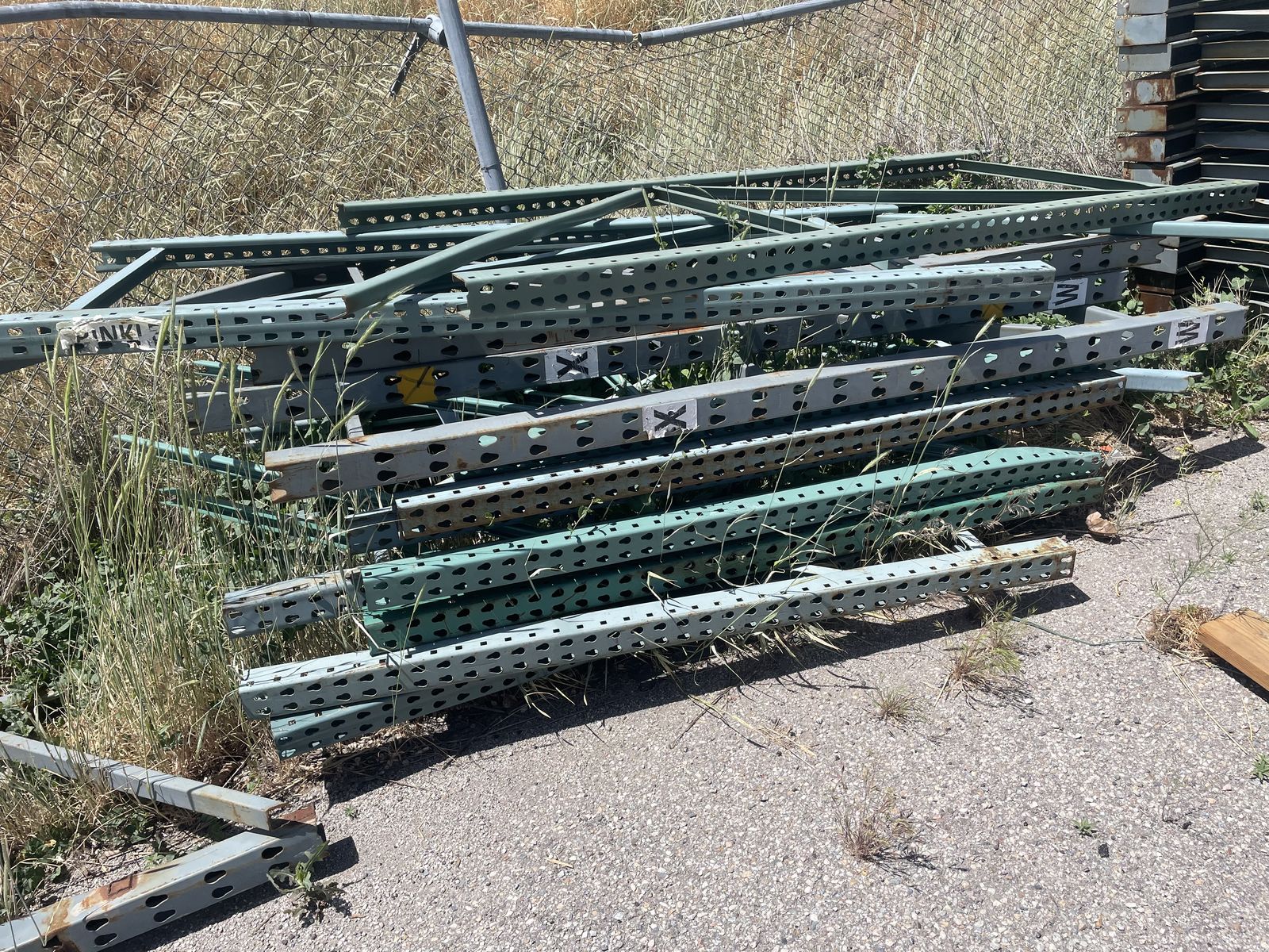 Pallet Racking Upright Cutoff Pieces