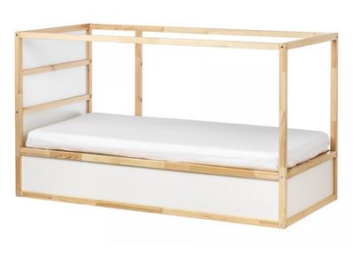 Ikea Kura Reversible Twin Bed with Twin Mattress