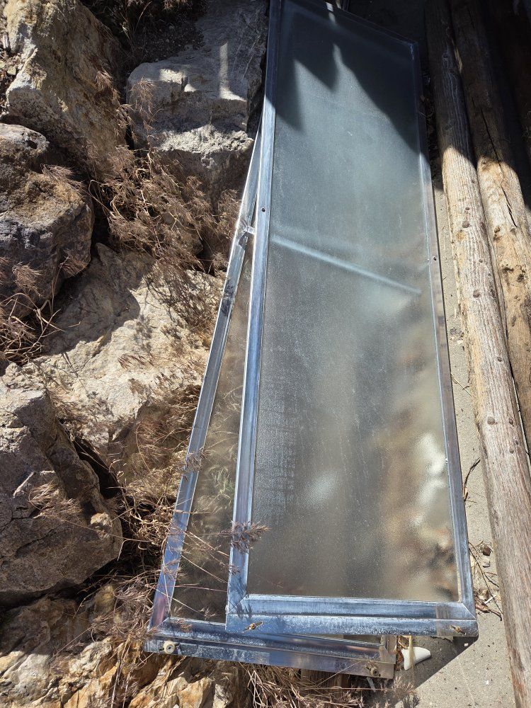 glass shower doors!