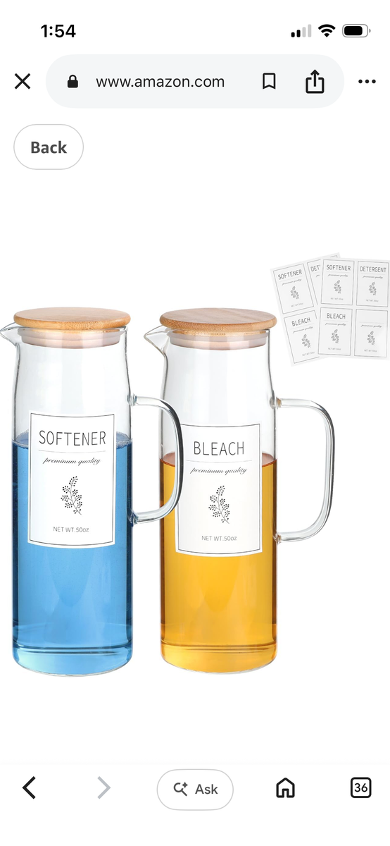 2 -50z Laundry Dispensers