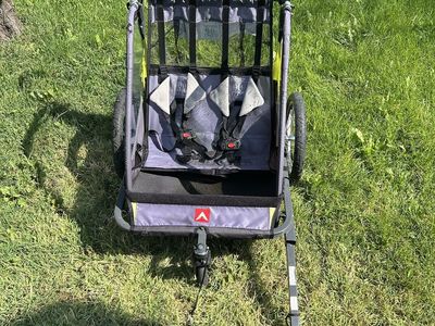 Allen Double Child Bike Trailer and Stroller