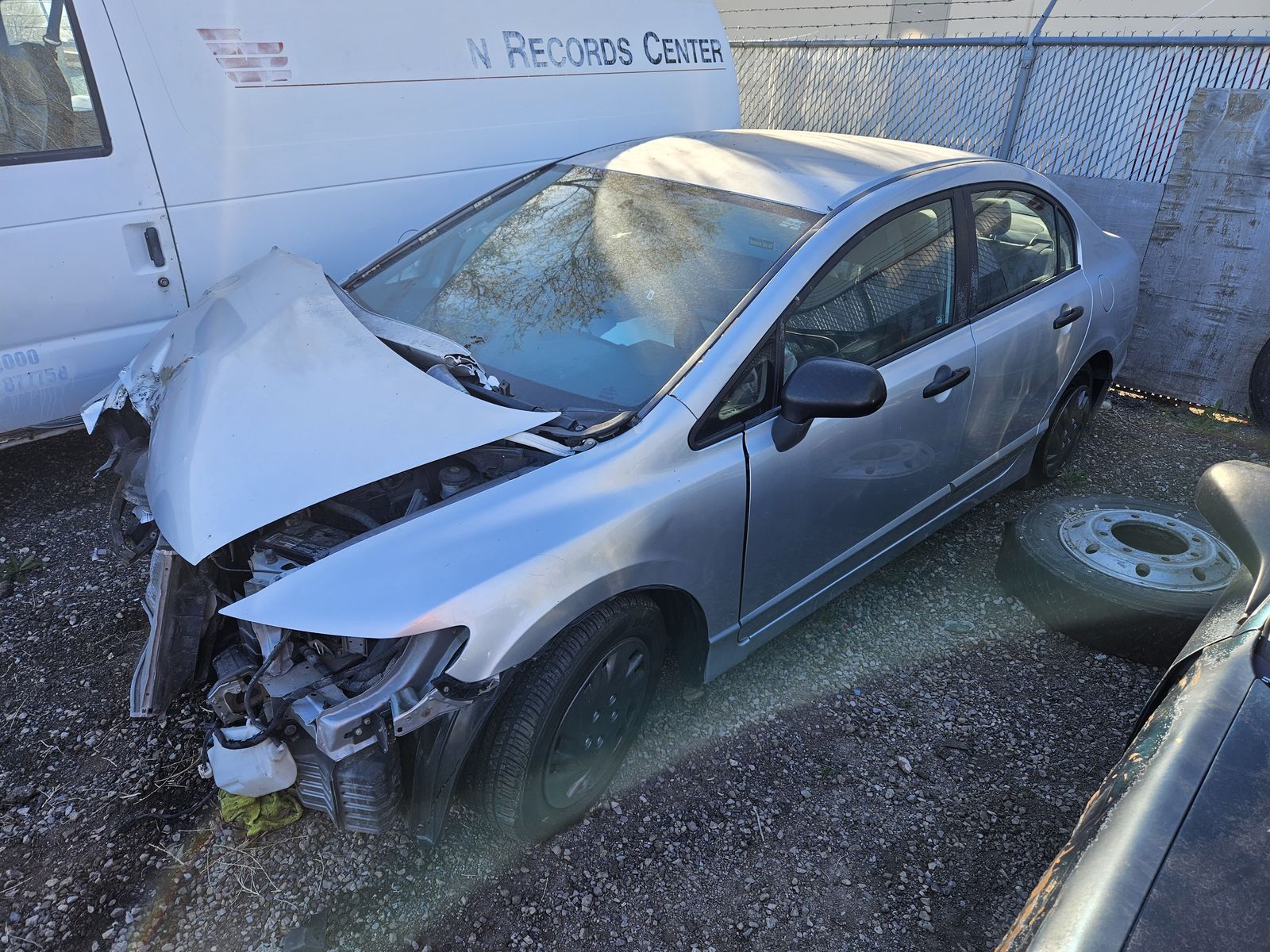 2010 HONDA CIVIC WRECKED