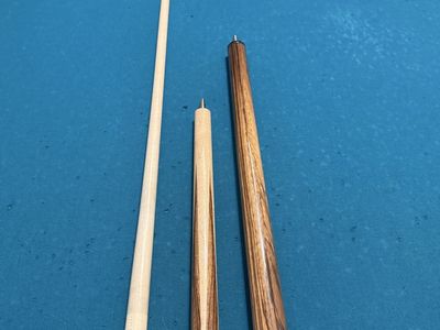Action break/Jump Cue 3-Piece Wood Pool Cue Stick - Great Condition, Ready to Play