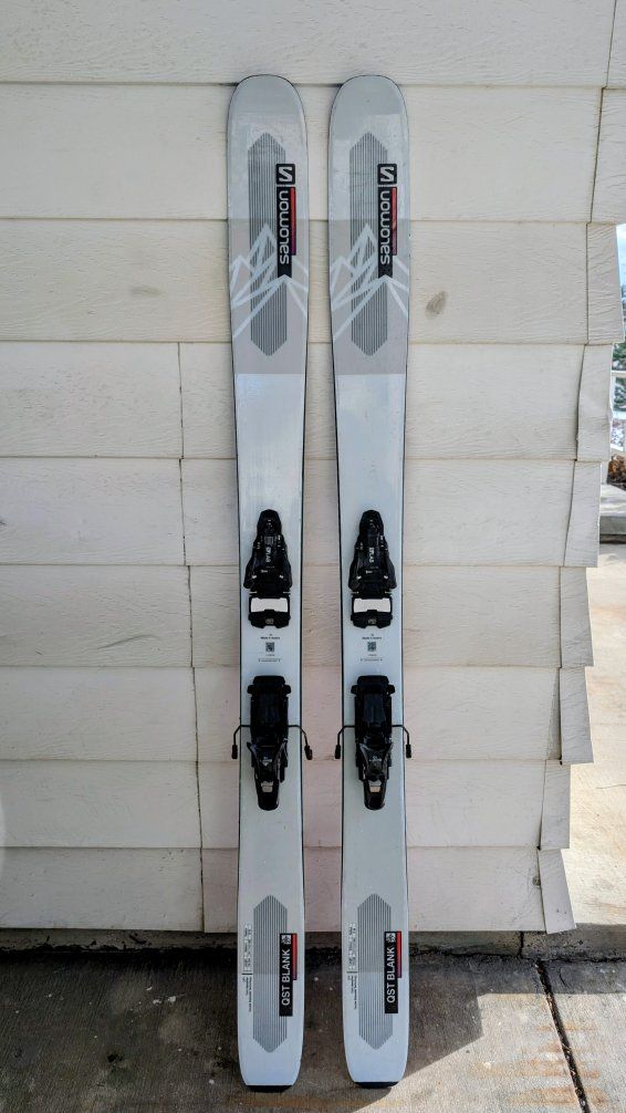 Salomon QST Blank 112, 179cm Skis + Shift MNC 13