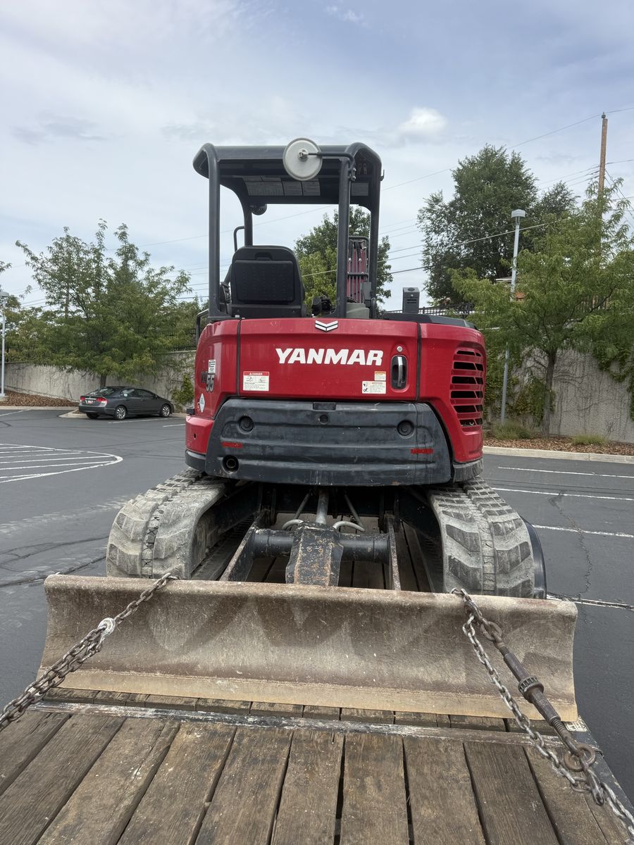 Yanmar vio 55 mini excavator