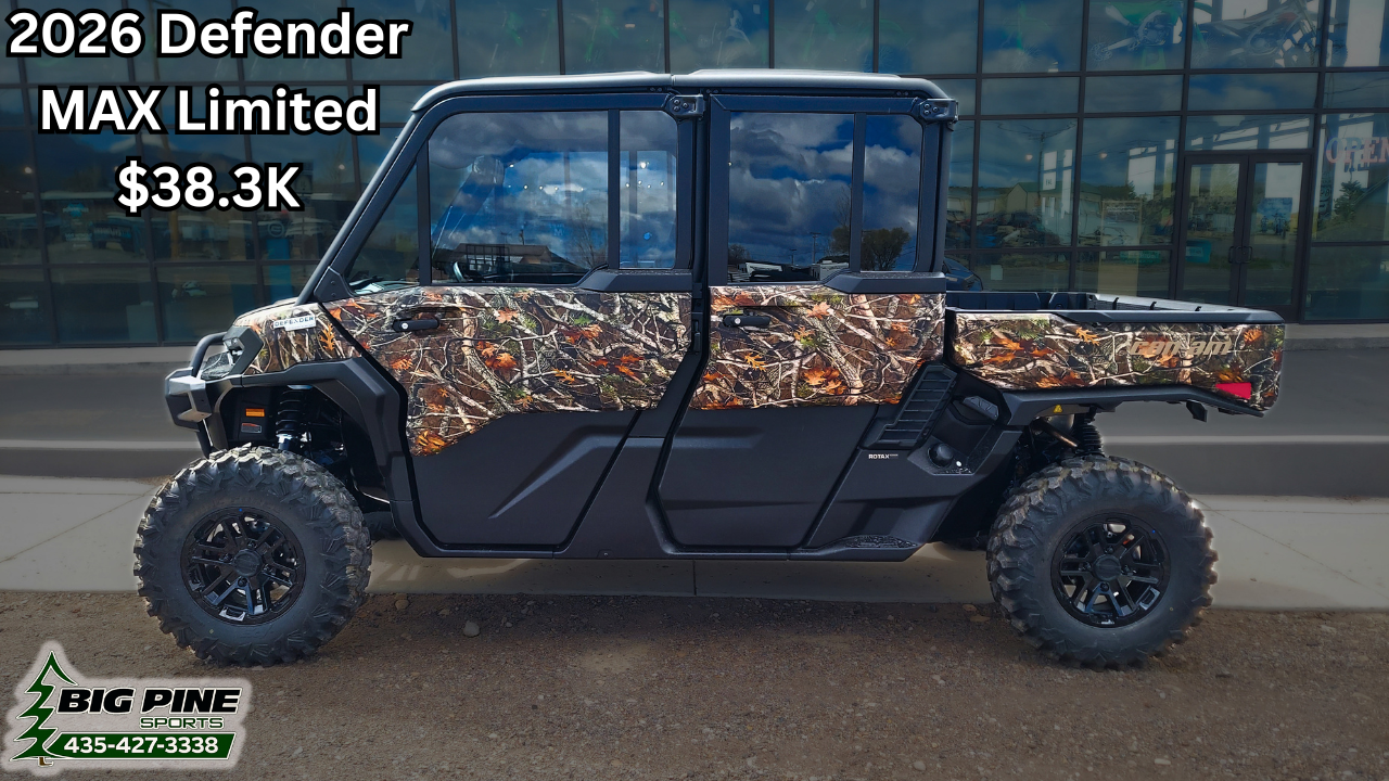 2026 Can-Am Defender MAX Limited – The Ultimate Work & Family Machine