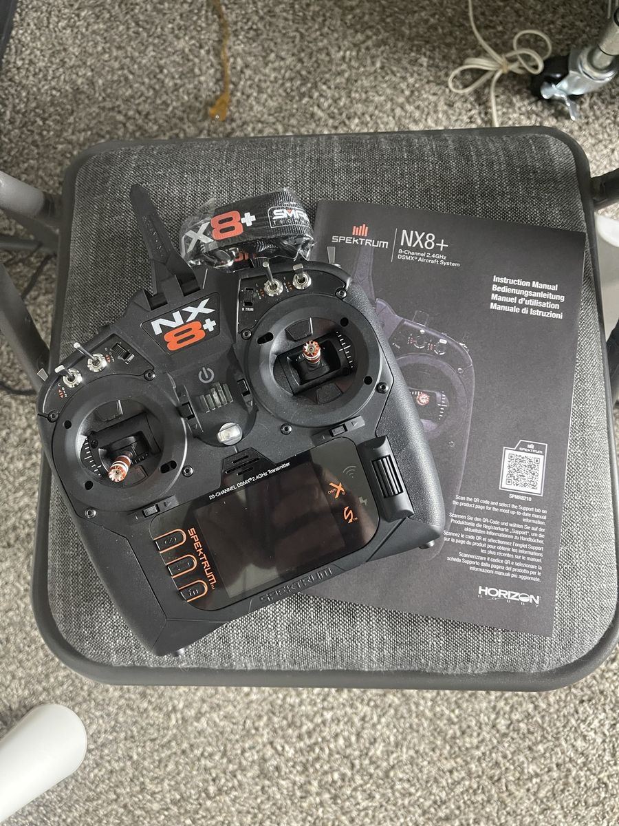 Spektrum NX8+ and Eflite Ultra Slow Stick 1.2