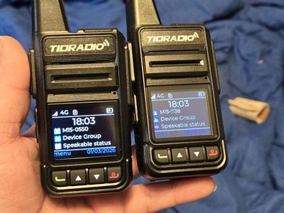 2 Tidradio M-15 global radios