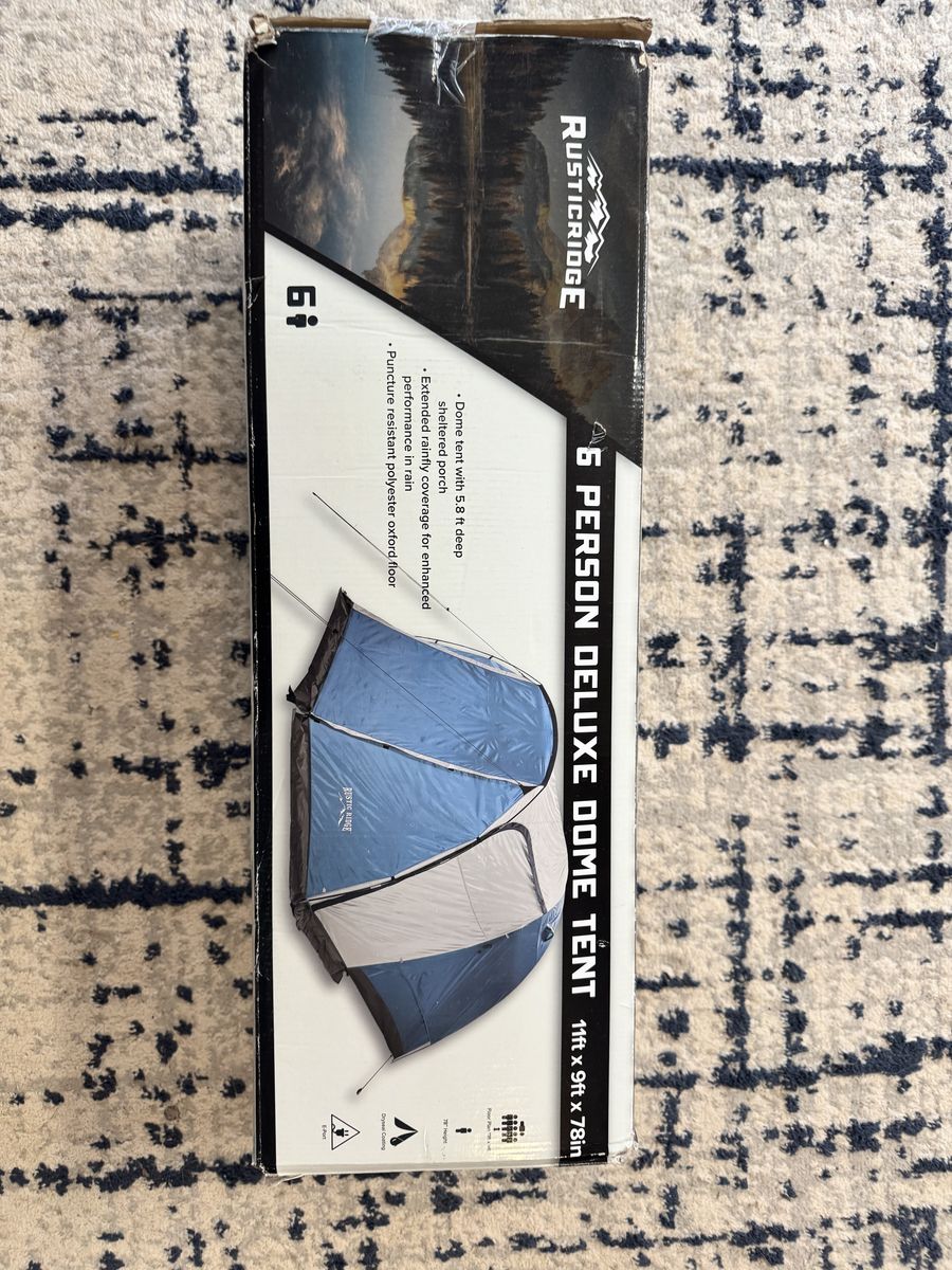 Rustic Ridge 6 Person Deluxe Dome Tent
