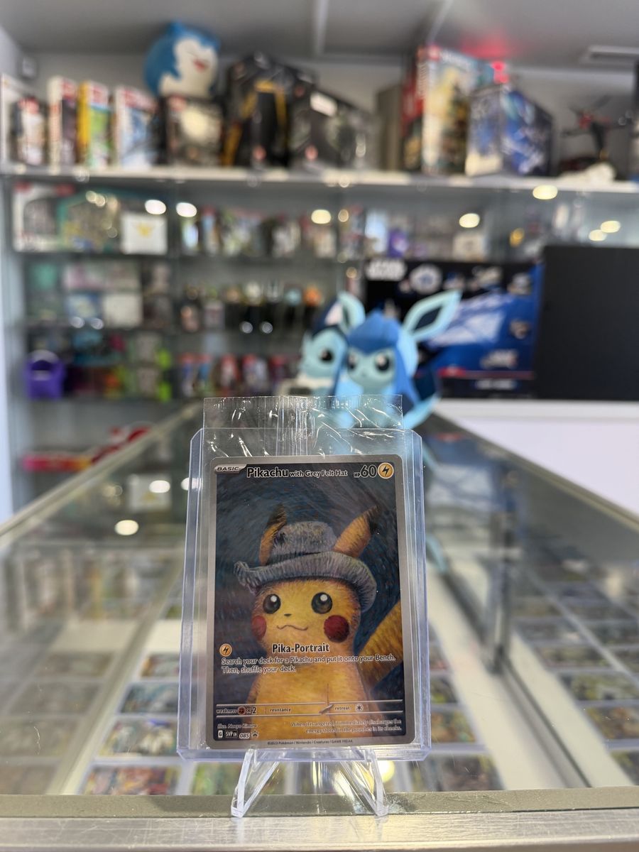 Pokemon Pikachu with Grey Felt Hat - SV: Scarlet & Violet Promo Cards (sealed)
