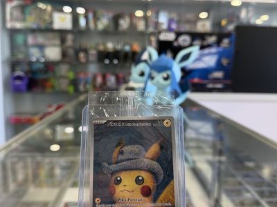 Pokemon Pikachu with Grey Felt Hat - SV: Scarlet & Violet Promo Cards (sealed)