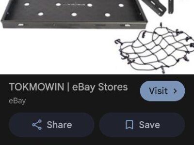 tokmowin rear cargo basket