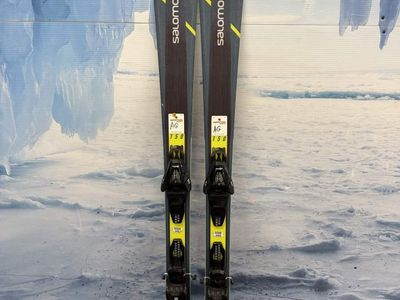 Used 2020 Salomon XDR 76 STC 150cm Skis w/Salomon Lithium 10 Bindings