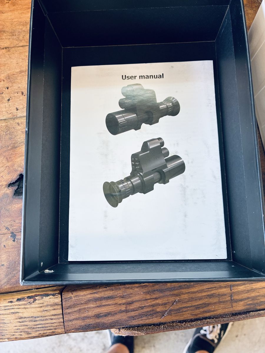 Night Vision Monocular with Accessories - New in Box
