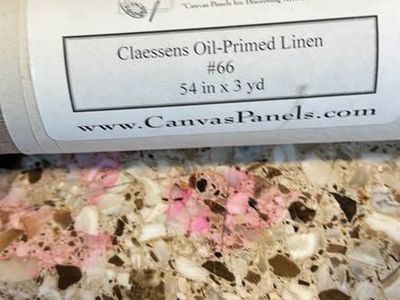 SourceTek Claessens Oil-Primed Linen Canvas #66 – 54” x 3 Yards