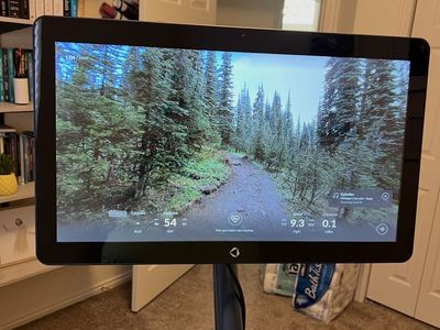 MYX Fitness Exercise Bike with Touchscreen Monitor