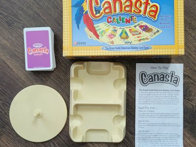 2000 Deluxe Canasta Caliente with spinning card tray