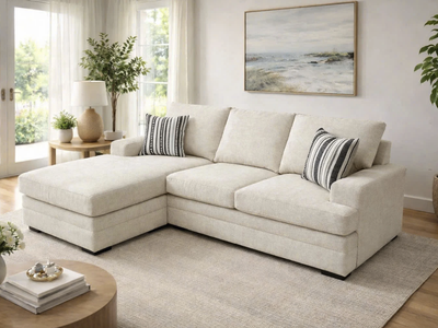 BACK TO SCHOOL HOME REFRESH – HELLEN BEIGE REVERSIBLE 2-PIECE SECTIONAL