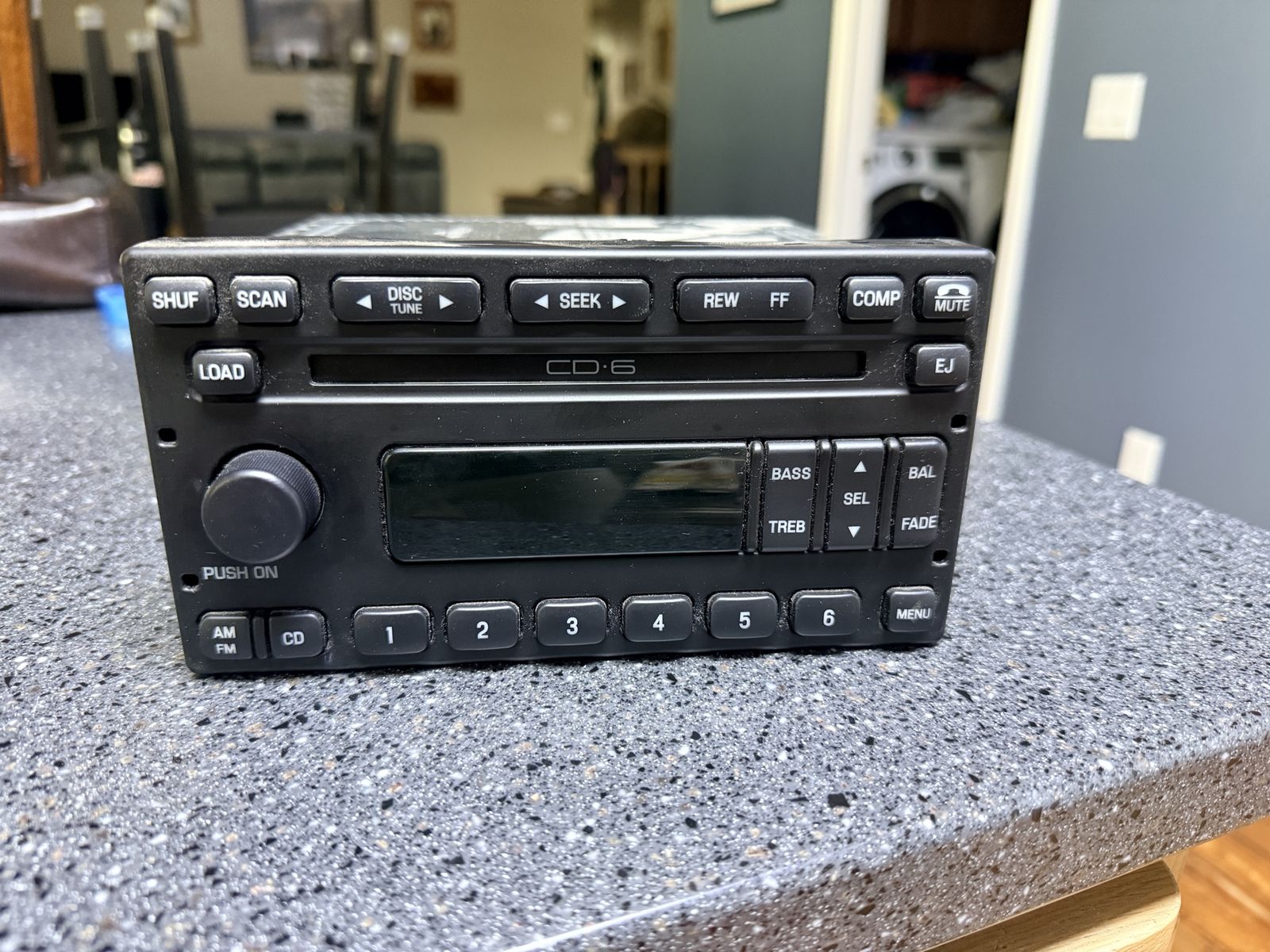 OEM Ford 6-Disc CD Player AM/FM Radio Stereo Head Unit 3L3T-18C815-AD