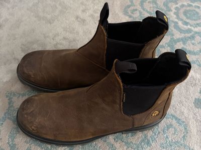 Wolverine I-90 EPX Romeo CarbonMAX waterproof work boots, style W10791. Size 11M Brown Leather