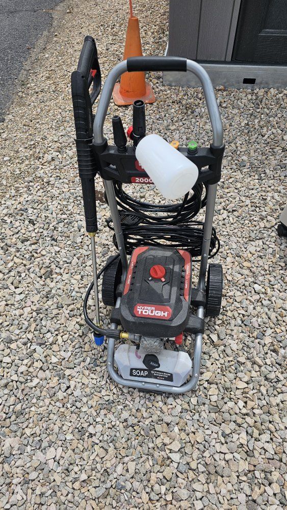 Hyper Tough 2000 PSI Electric Pressure Washer - Used Excellent Condition