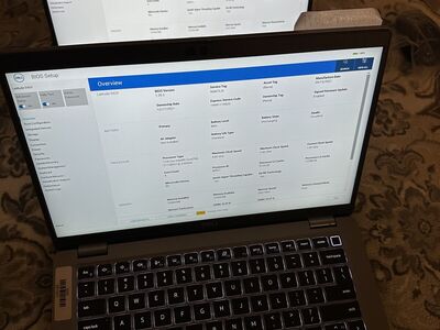 Dell Touch Laptop i7 Core 11th Gen 16 GB RAM SSD