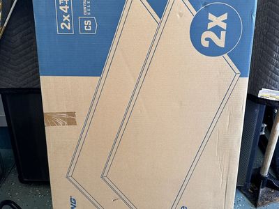 2x4 LED Flat Panel Lights (6-Pack)