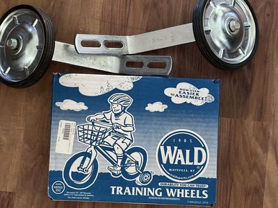 Universal training wheels, heavy duty steel