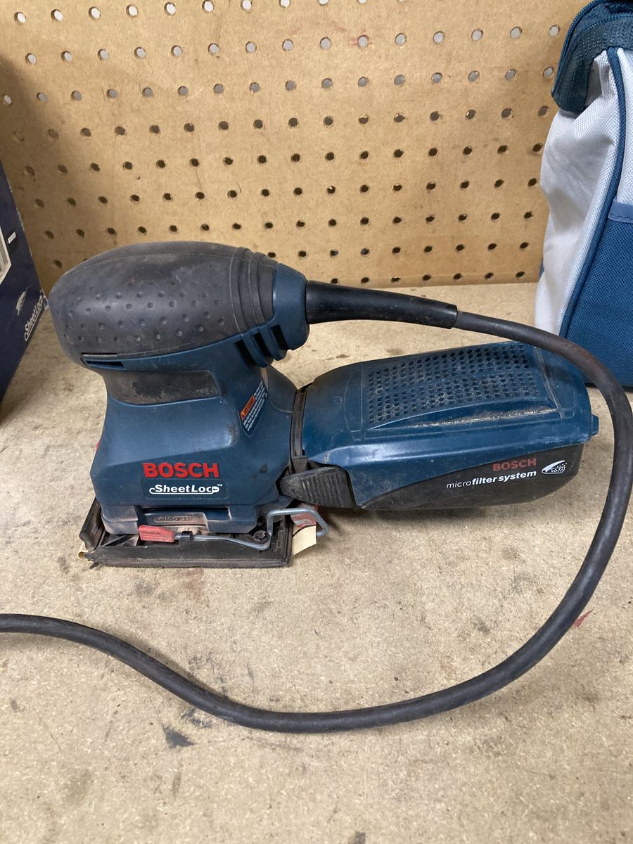 Bosch finish sander