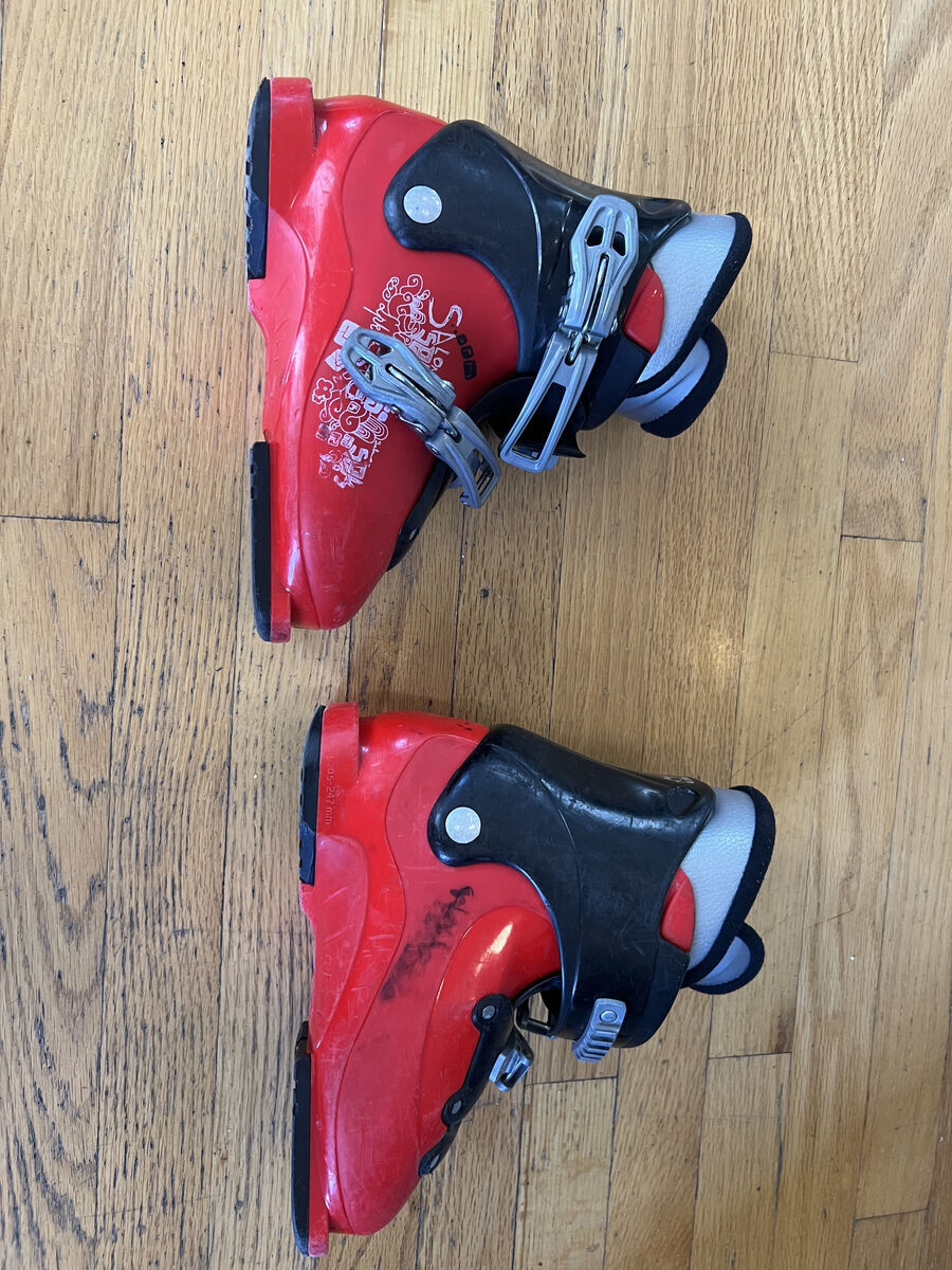 Used Kids Soloman Ski Boots size 20