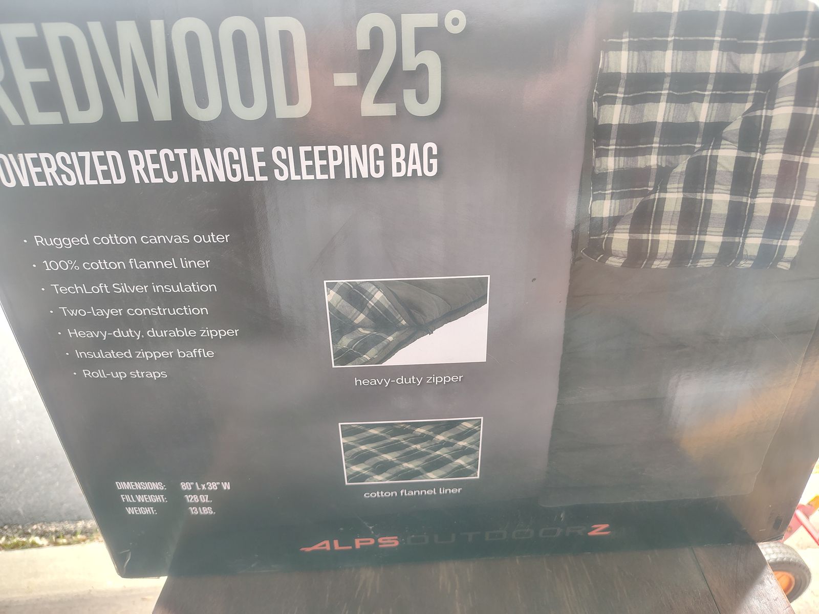 ALPS OutdoorZ Redwood -25° sleeping bag