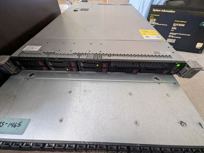 HP ProLiant DL360 Gen9 Server – Xeon E5-2620 v3 – 64GB DDR4 – 2.7TB SAS 3x900GB