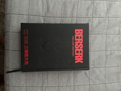 Berserk Deluxe Edition Vol 1 Manga Hardcover by Kentaro Miura Dark Horse Comics