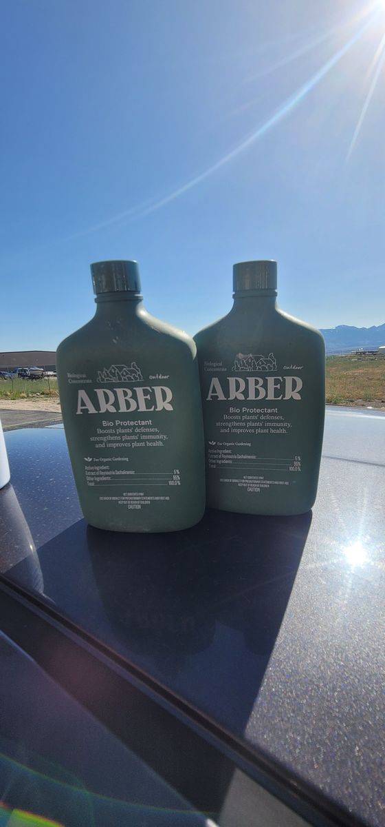 2 Bottles of Arber Bio Protectant, Organic Plant Food Fertilizer, 16 fl oz Concentrate
