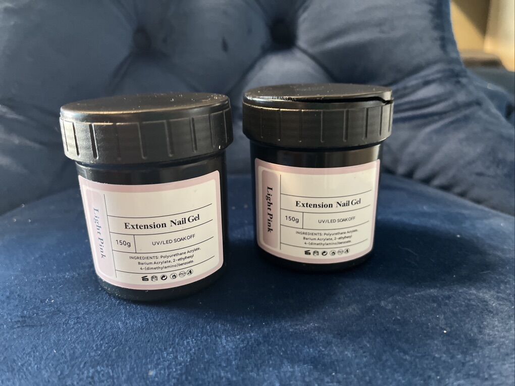 NEW 2 Extension Nail Gel UV/LED Soak Off 150g