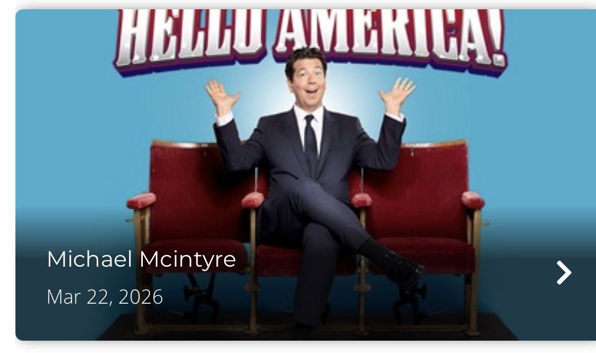 Michael McIntyre Tickets