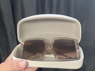 Michael Kors Women's Brown Square Sunglasses with Case