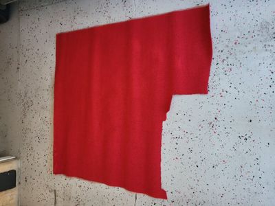 New Red Auto Loop Carpet