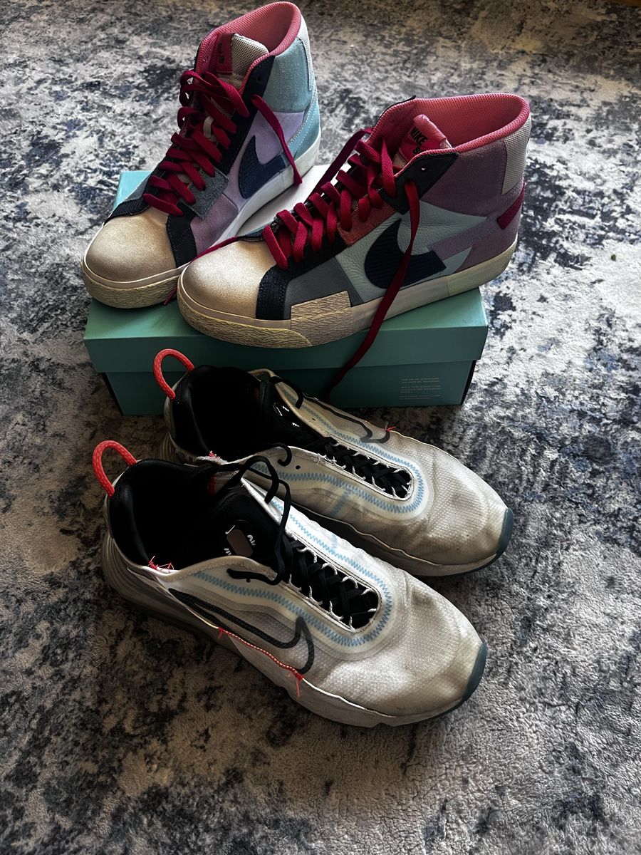 Air max 270 and Blazer SB