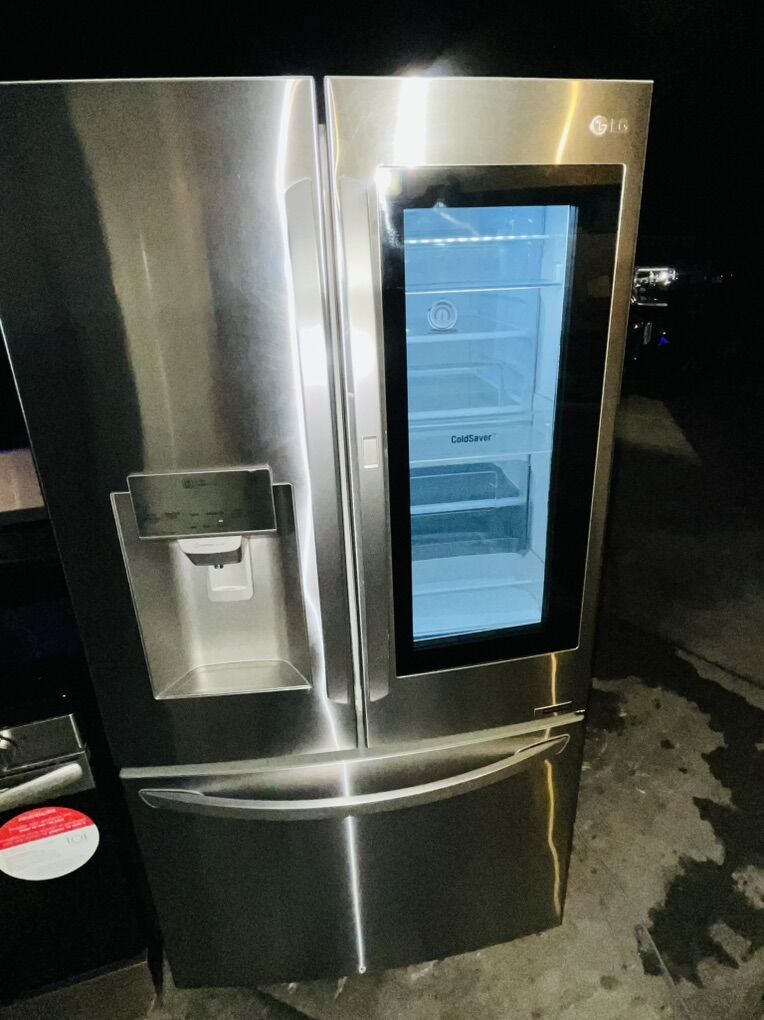 $1450 OBO GOOD LG FRIDGE AND ELECTRIC STOVE