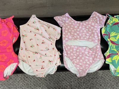 Four ADORABLE Girls Swimsuits
