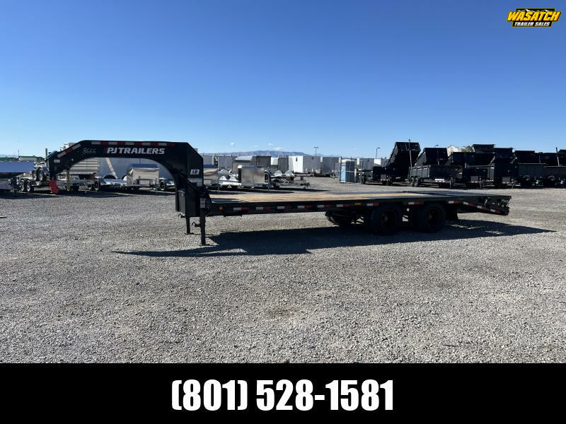 PJ Trailers 8.5x25 Low-Pro Flatdeck With Duals (LD) Flatbed Trailer