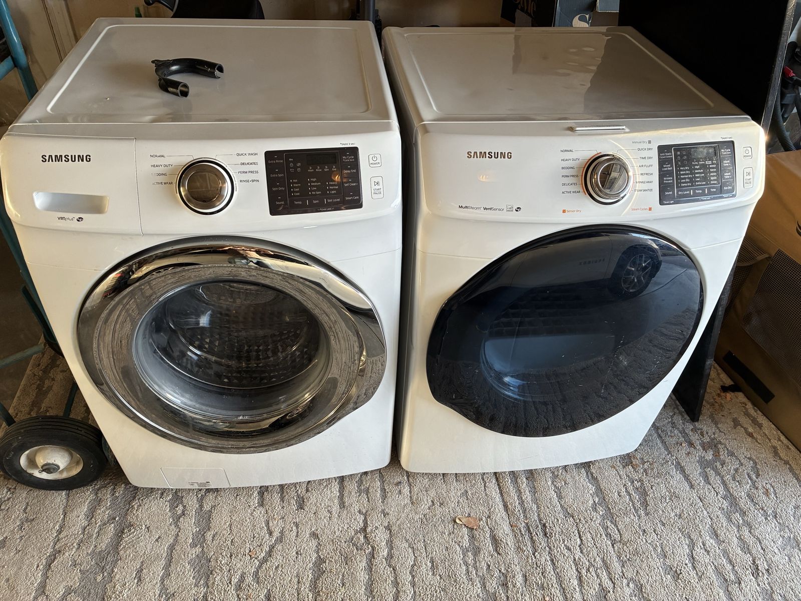 Front loader Samsung Washer and Dryer