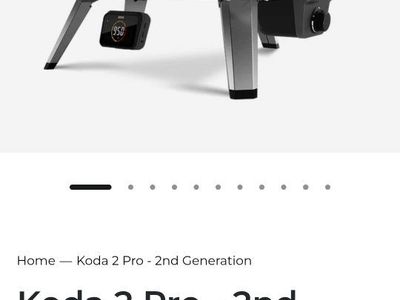 New Ooni Koda 2 Pro - 2nd Generation 18" Gas-Powered Outdoor Pizza Oven