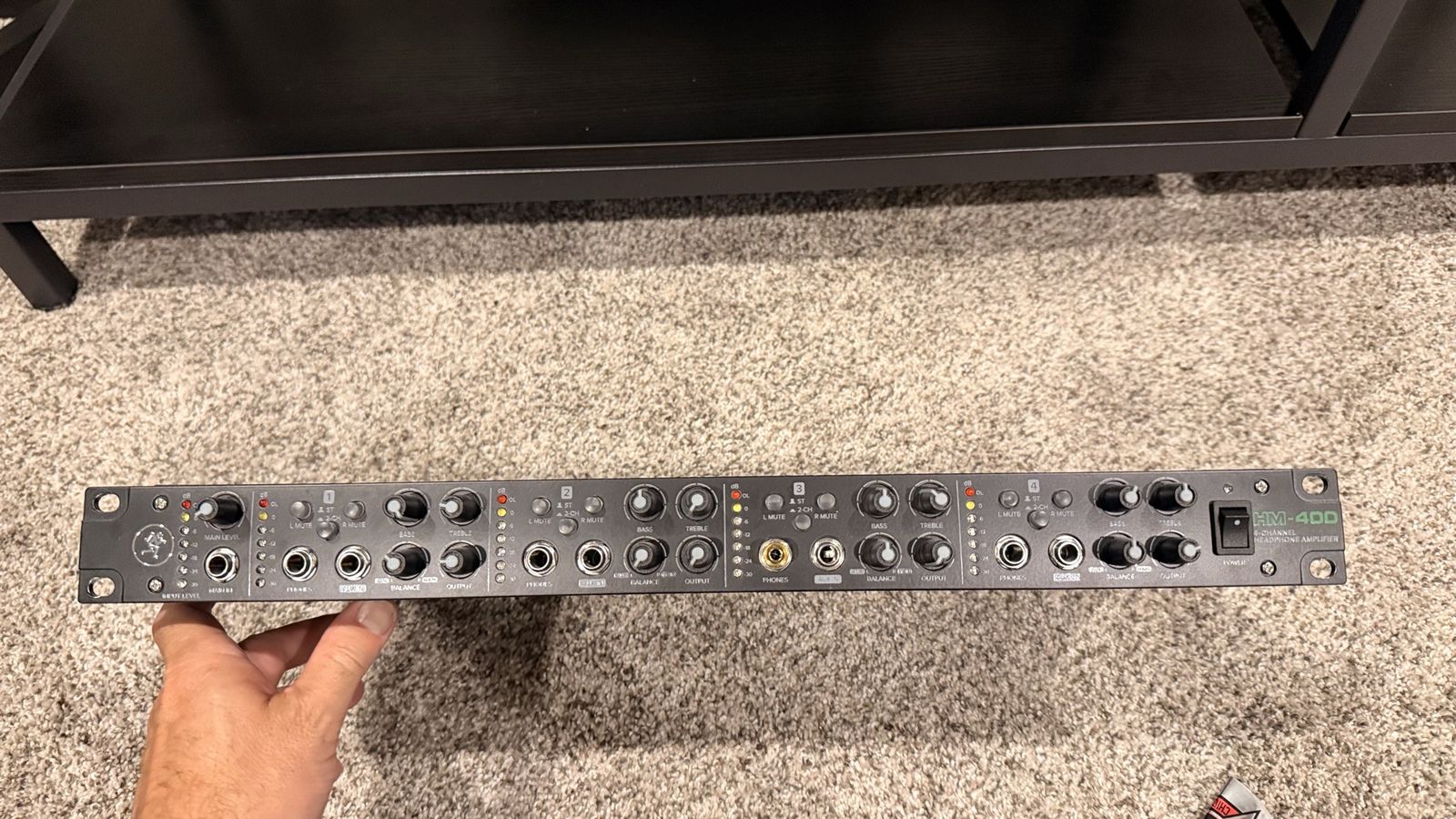 HM-400 4-Channel Headphone Amplifier